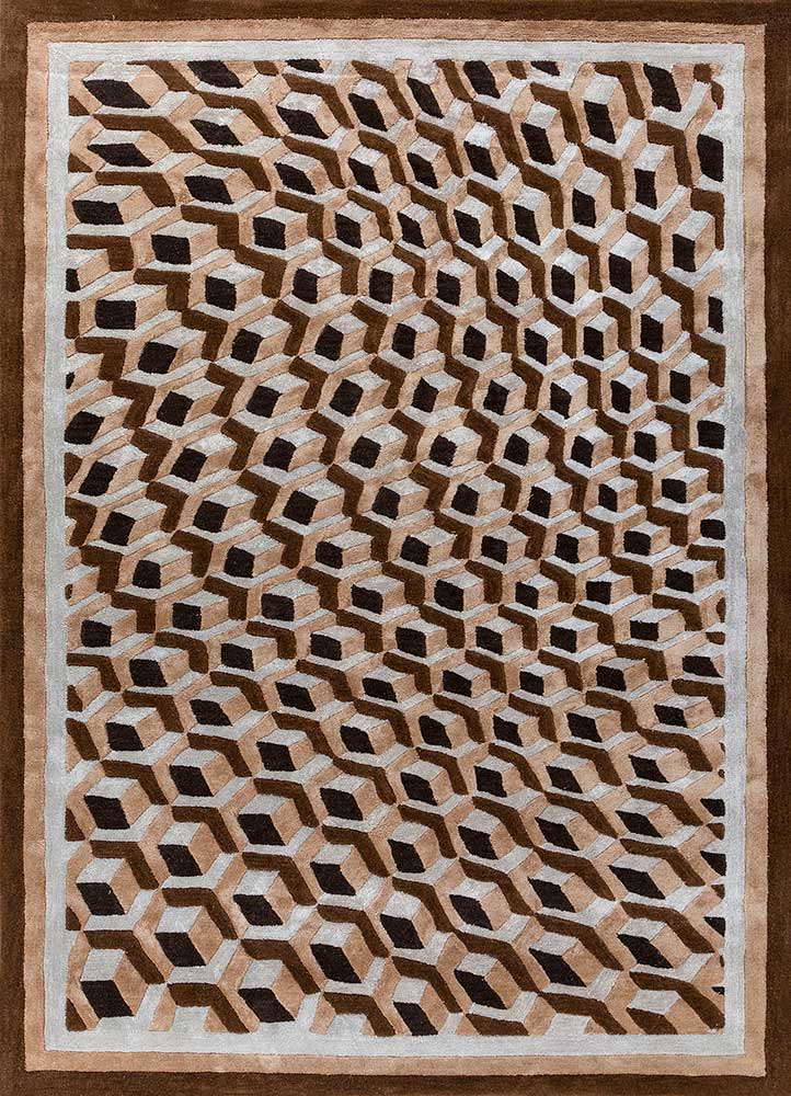 Wollteppich - 270 x 180 cm - beige