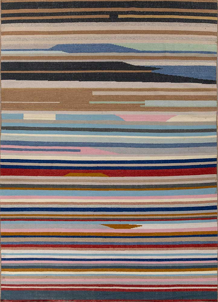 Wollteppich - 270 x 180 cm - mehrfarbig