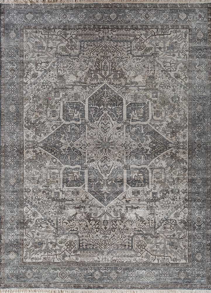 Wollteppich - 360 x 270 cm - gold