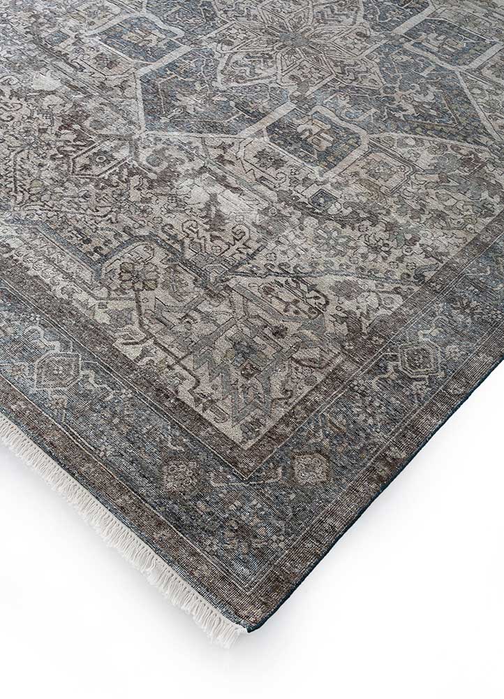 Wollteppich - 360 x 270 cm - gold