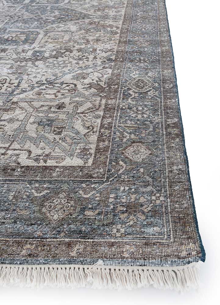 Wollteppich - 360 x 270 cm - gold