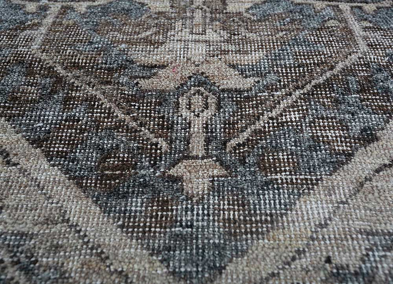 Wollteppich - 360 x 270 cm - gold