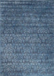 Wollteppich - 300 x 240 cm - blau