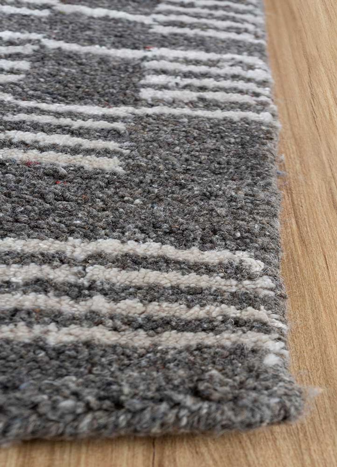 Wollteppich - 300 x 240 cm - taupe