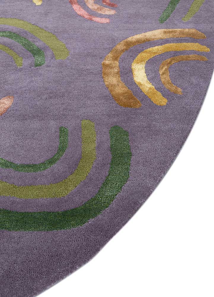 Wollteppich sonderform  - 270 x 180 cm - grau