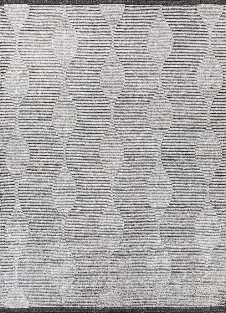 Wollteppich - 300 x 240 cm - hellgrau