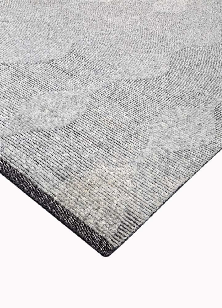 Wollteppich - 300 x 240 cm - hellgrau