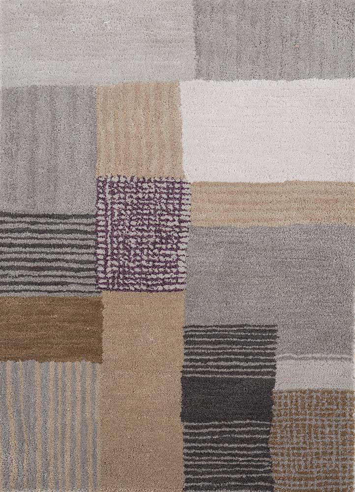 Wollteppich - 90 x 60 cm - mehrfarbig
