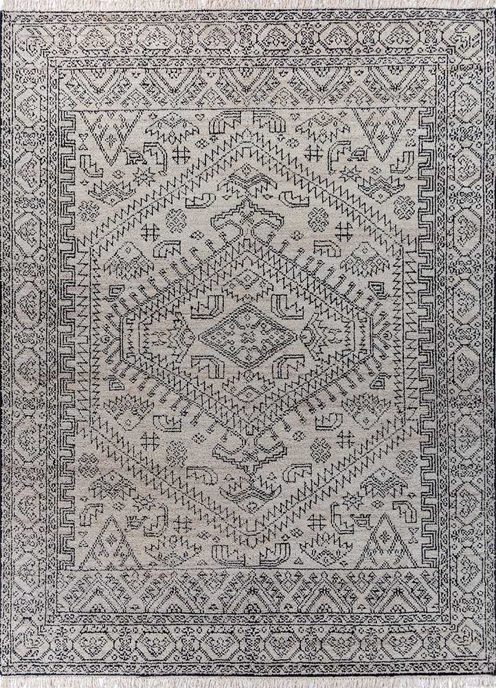 Wollteppich - 300 x 240 cm - grau