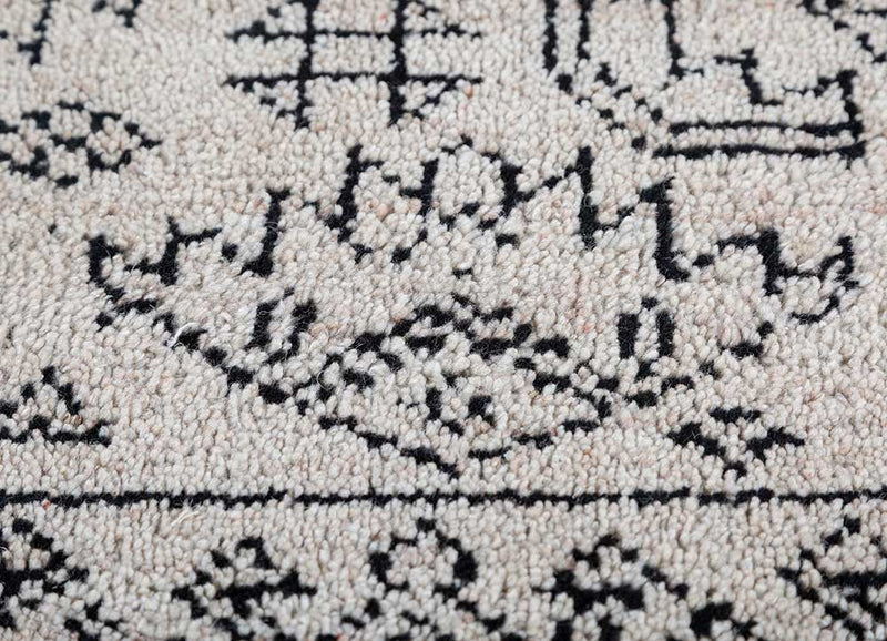 Wollteppich - 300 x 240 cm - grau