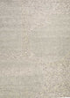 Wollteppich - 270 x 180 cm - silber