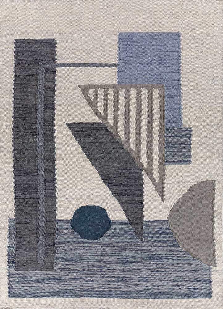 Wollteppich - 240 x 150 cm - mehrfarbig