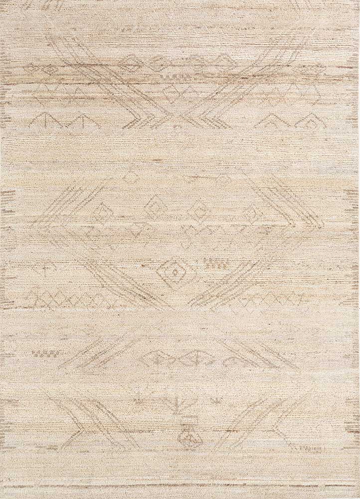 Wollteppich - 270 x 180 cm - creme