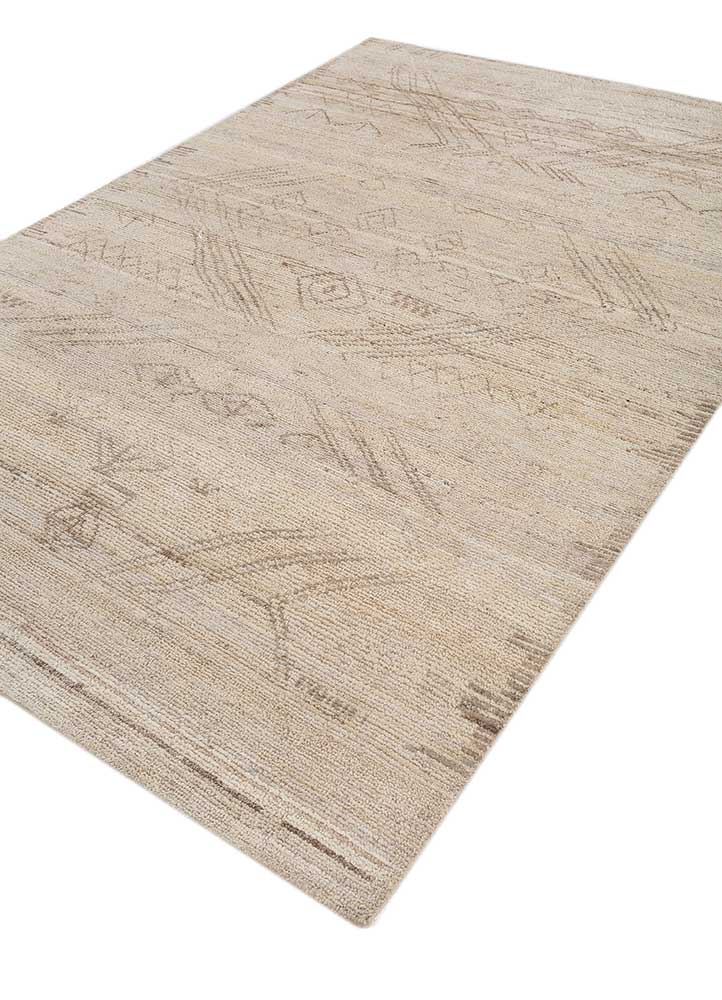 Wollteppich - 270 x 180 cm - creme