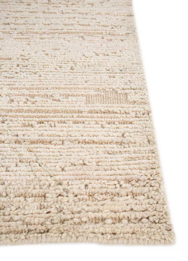 Wollteppich - 270 x 180 cm - creme