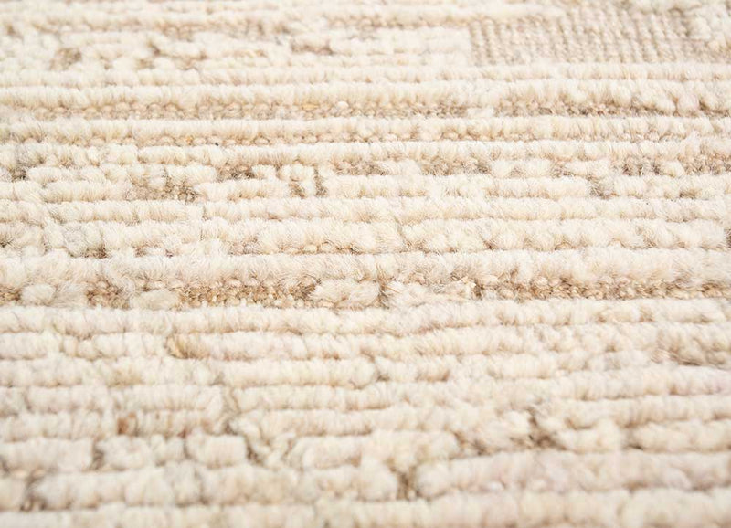 Wollteppich - 270 x 180 cm - creme