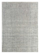 Wollteppich quadratisch  - 120 x 120 cm - hellgrau