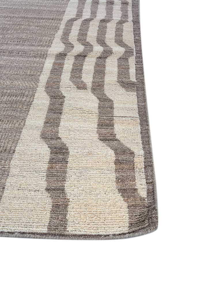 Wollteppich - 300 x 240 cm - grau