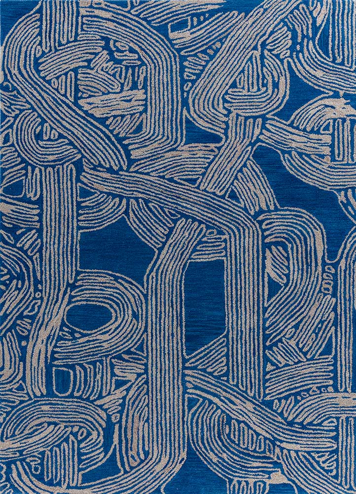 Wollteppich - 240 x 150 cm - mehrfarbig