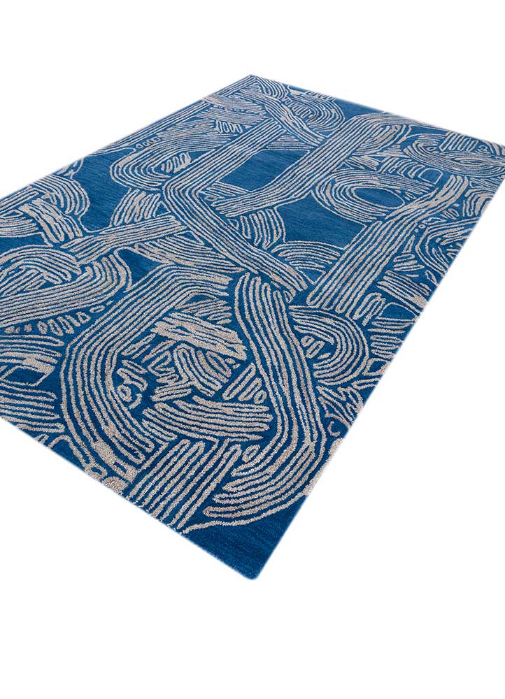 Wollteppich - 240 x 150 cm - mehrfarbig