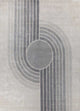Wollteppich - 240 x 150 cm - grau