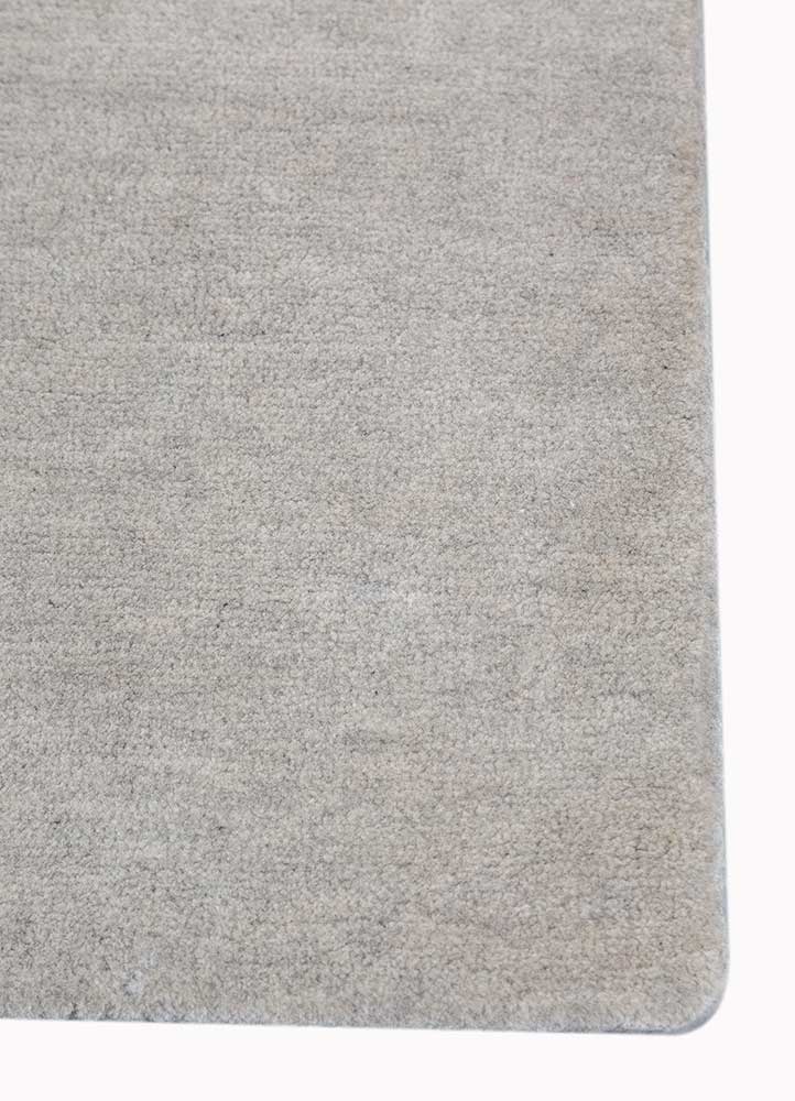 Wollteppich - 240 x 150 cm - grau