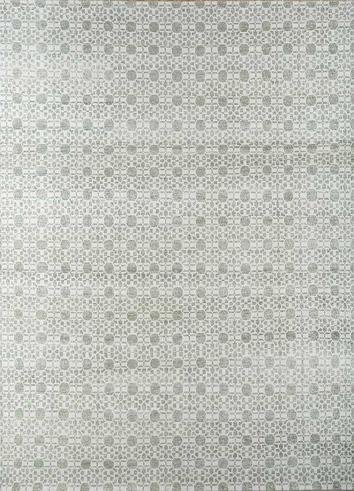 Wollteppich - 270 x 180 cm - hellgrau