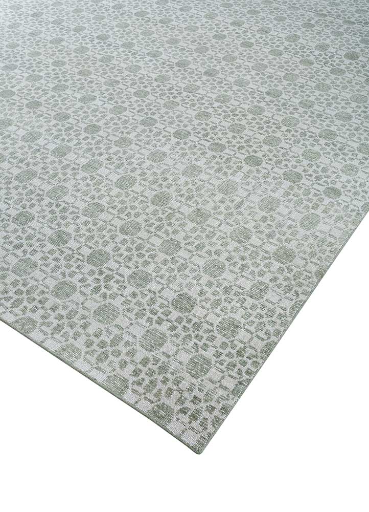 Wollteppich - 270 x 180 cm - hellgrau