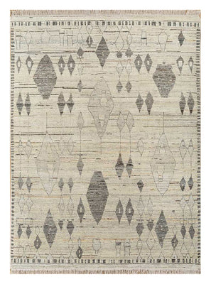 Wollteppich - 300 x 240 cm - hellbeige