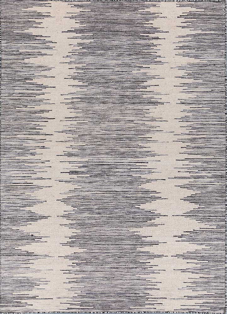 Wollteppich - 240 x 150 cm - grau