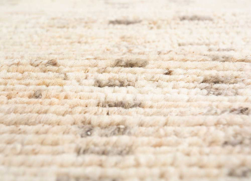 Wollteppich - 270 x 180 cm - creme