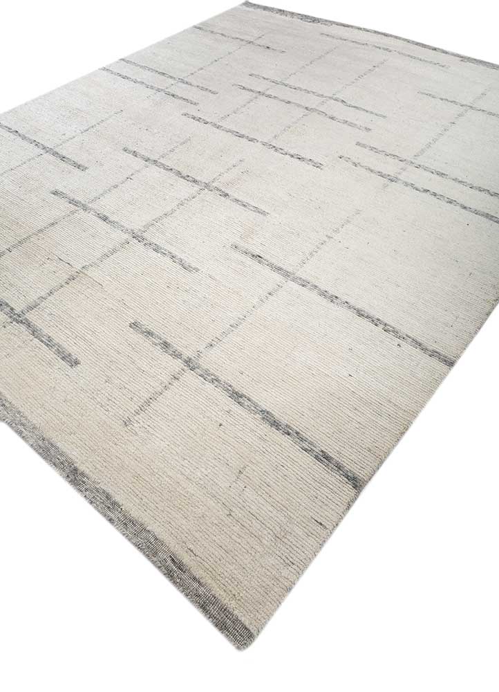 Wollteppich - 240 x 300 cm - creme