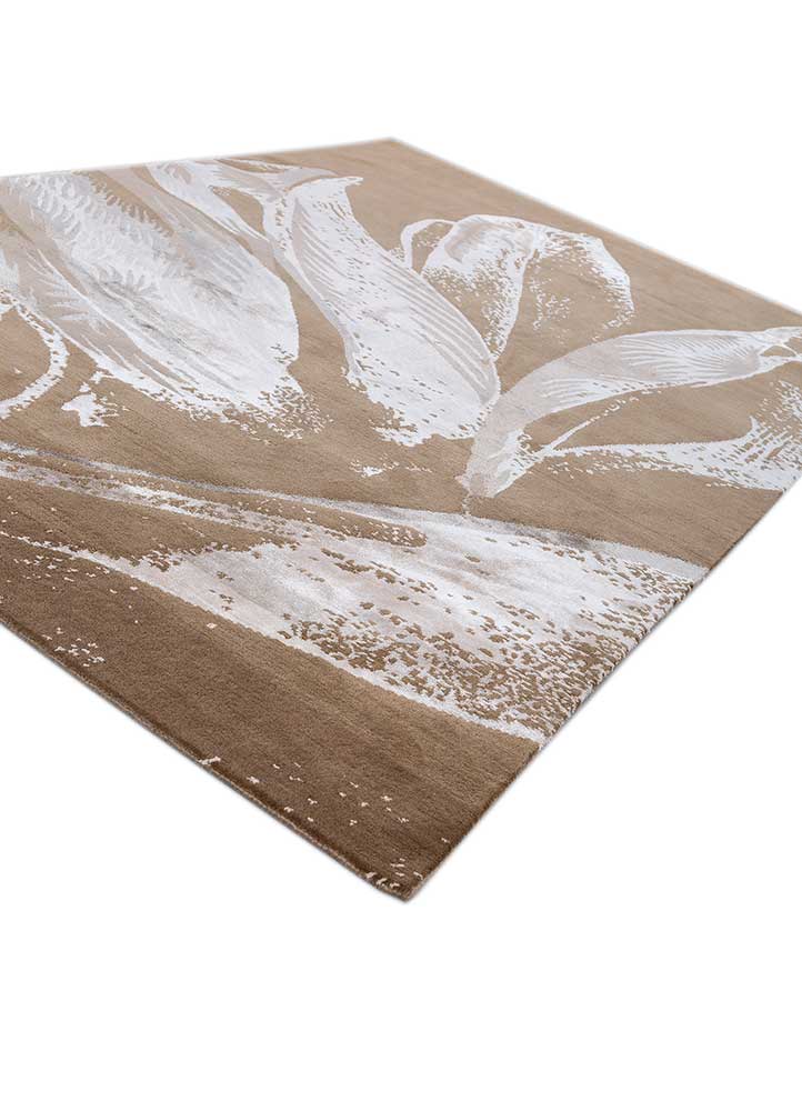 Wollteppich - 270 x 180 cm - beige