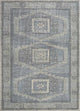 Wollteppich - 240 x 150 cm - grau