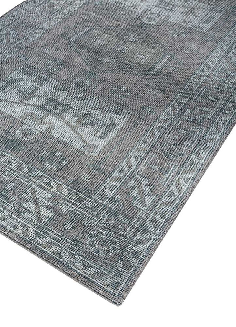 Vintage Teppich - 240 x 150 cm - grau