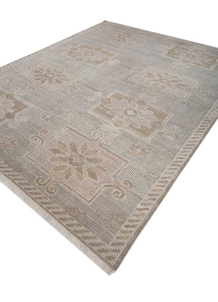 Wollteppich - 300 x 240 cm - blau