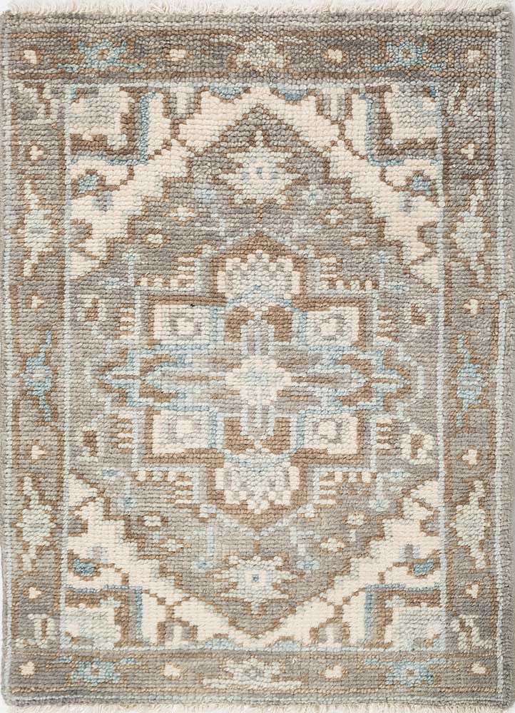 Wollteppich - 60 x 90 cm - beige