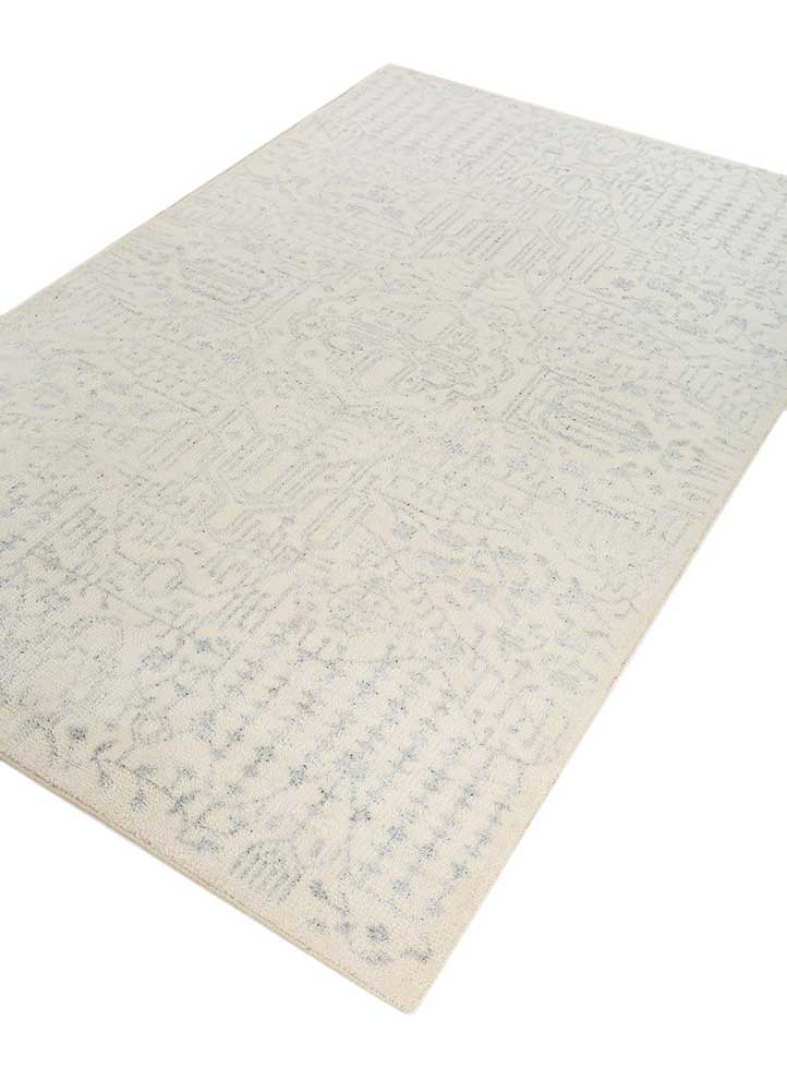 Wollteppich - 240 x 150 cm - creme