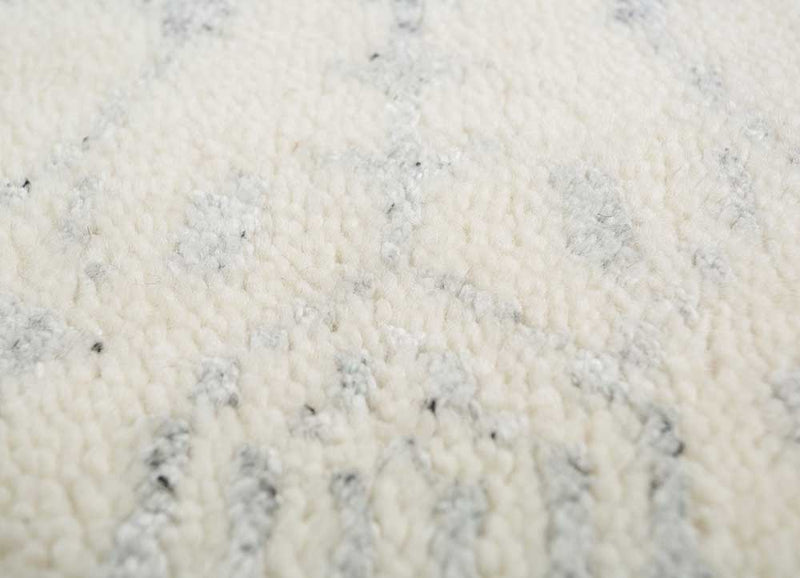 Wollteppich - 240 x 150 cm - creme