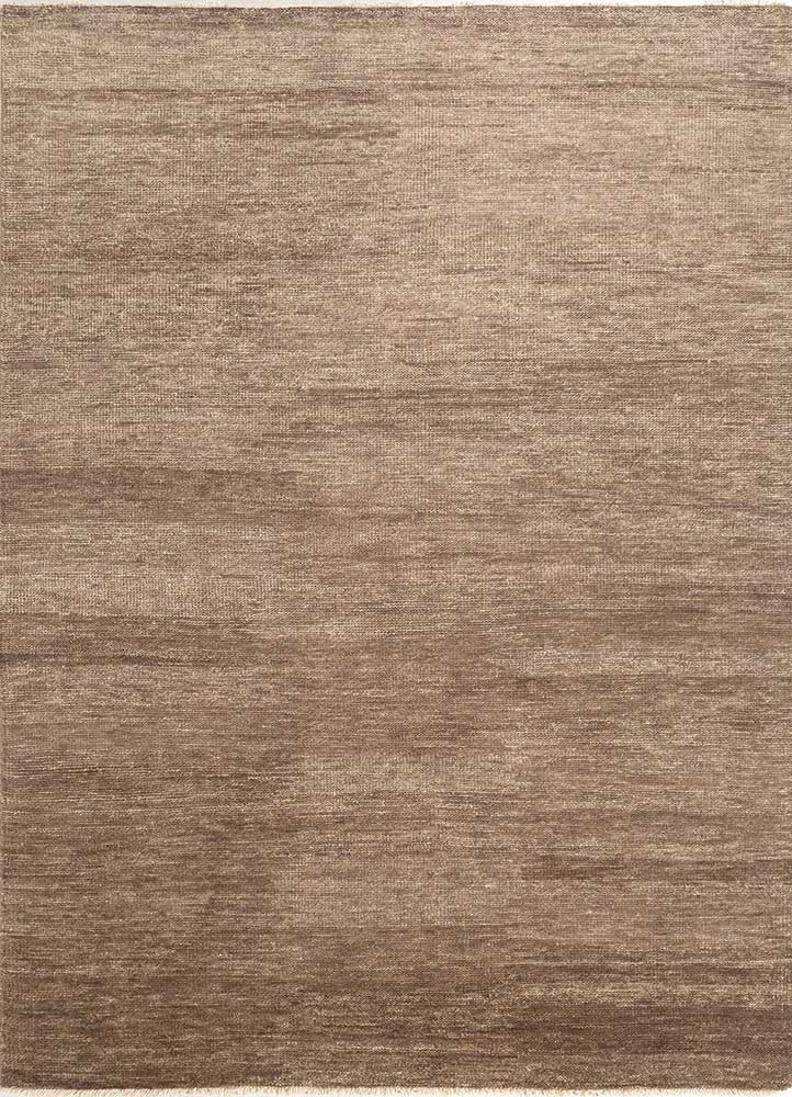 Wollteppich - 270 x 180 cm - dunkelbeige