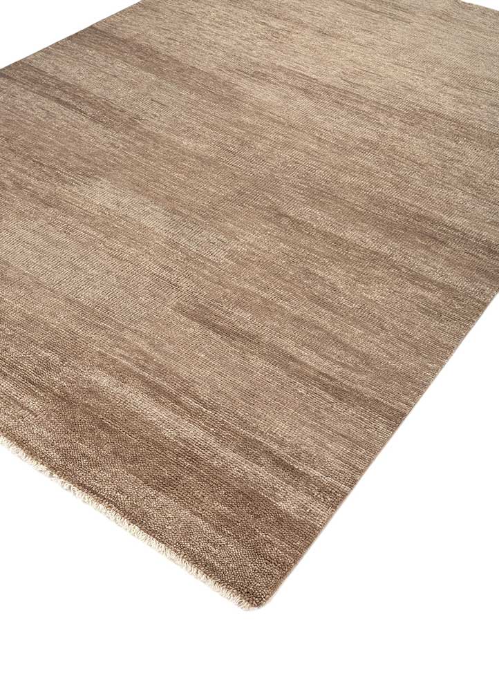 Wollteppich - 270 x 180 cm - dunkelbeige