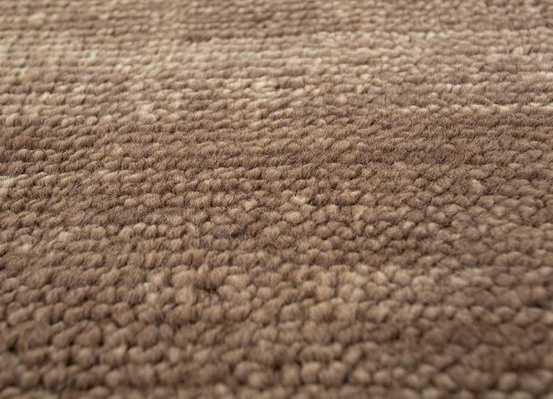Wollteppich - 270 x 180 cm - dunkelbeige