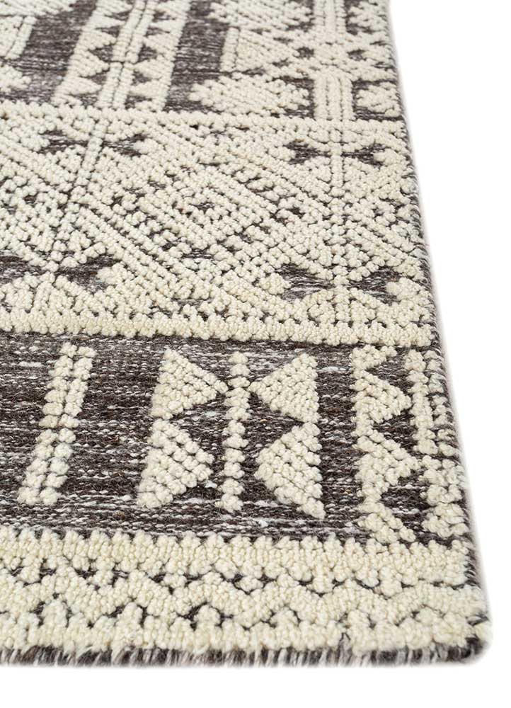 Wollteppich - 240 x 150 cm - creme
