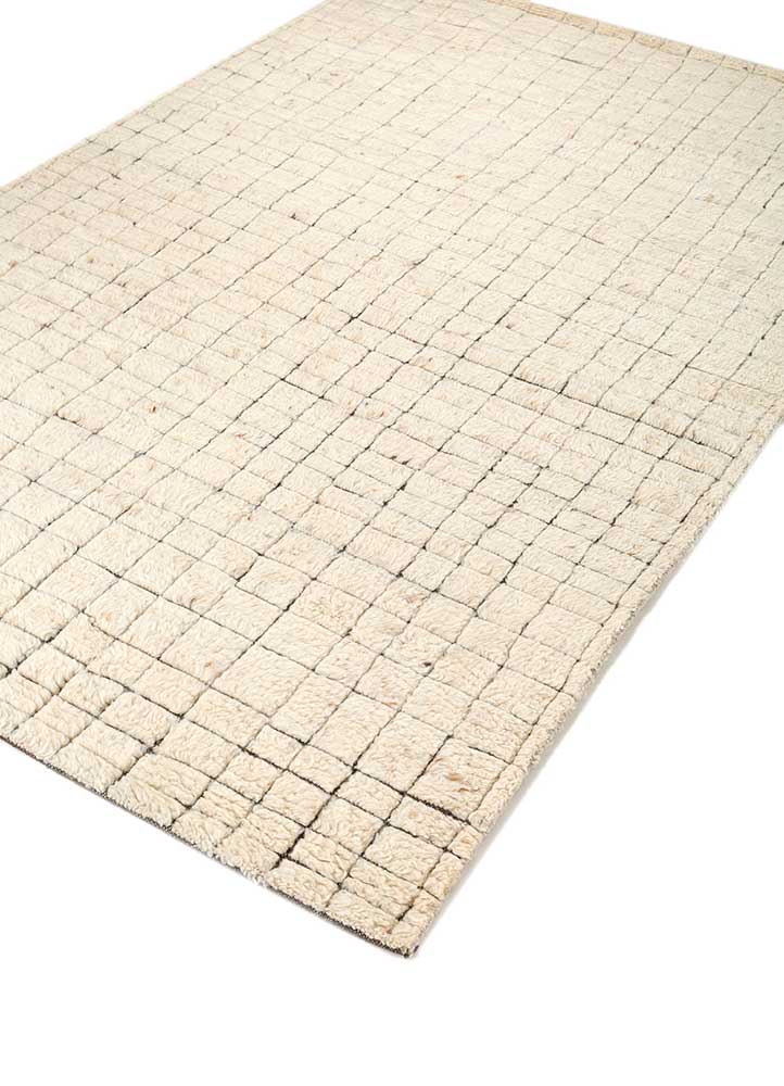Wollteppich - 240 x 150 cm - beige