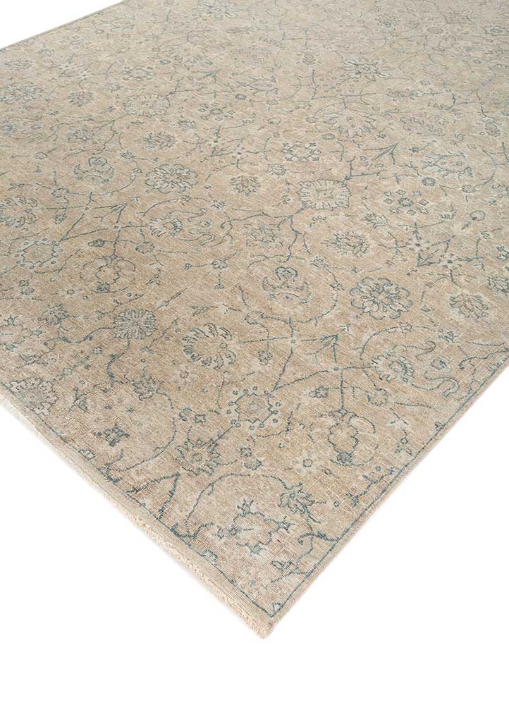 Wollteppich - 300 x 240 cm - gold