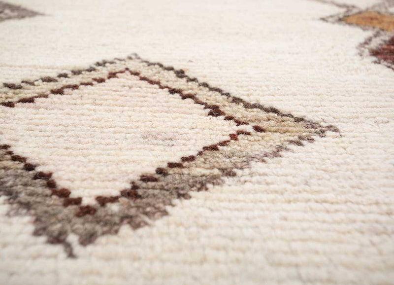 Wollteppich - 300 x 240 cm - creme