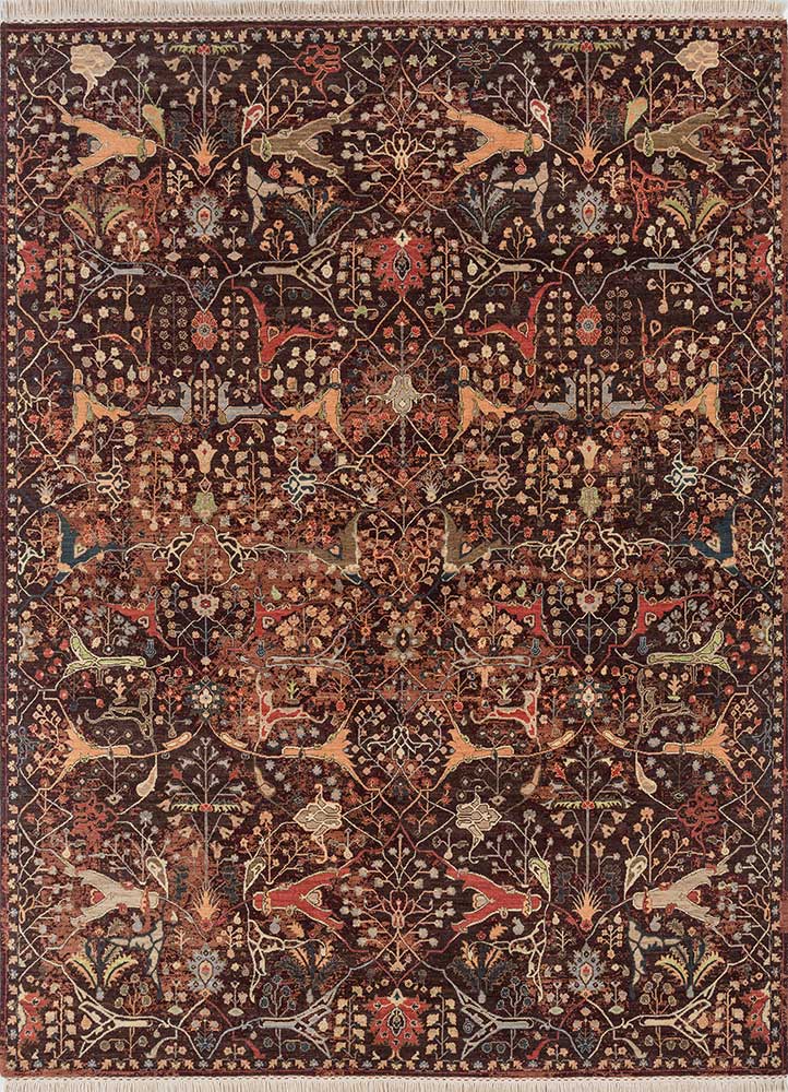 Wollteppich - 300 x 240 cm - orange