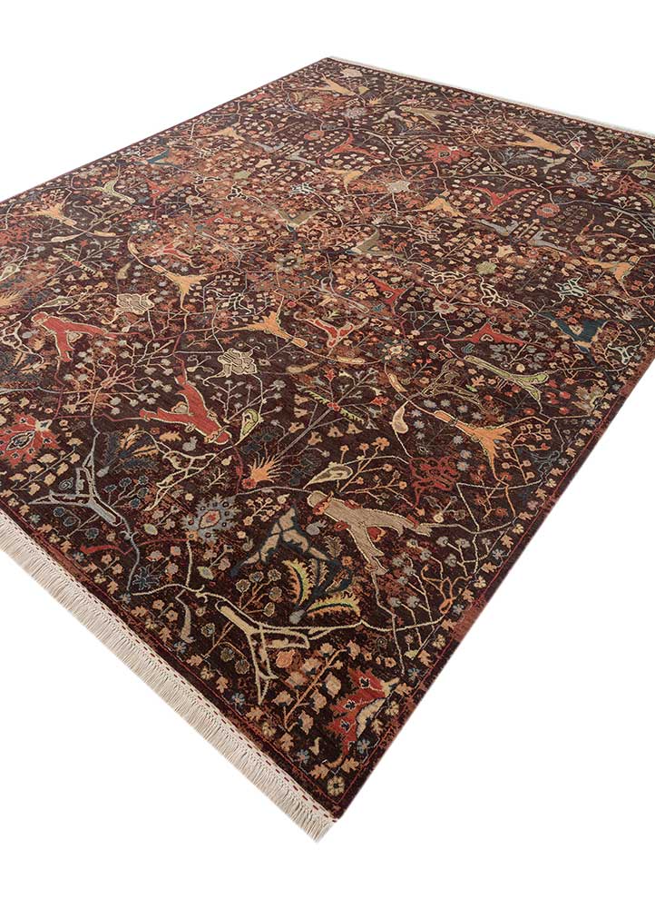 Wollteppich - 300 x 240 cm - orange