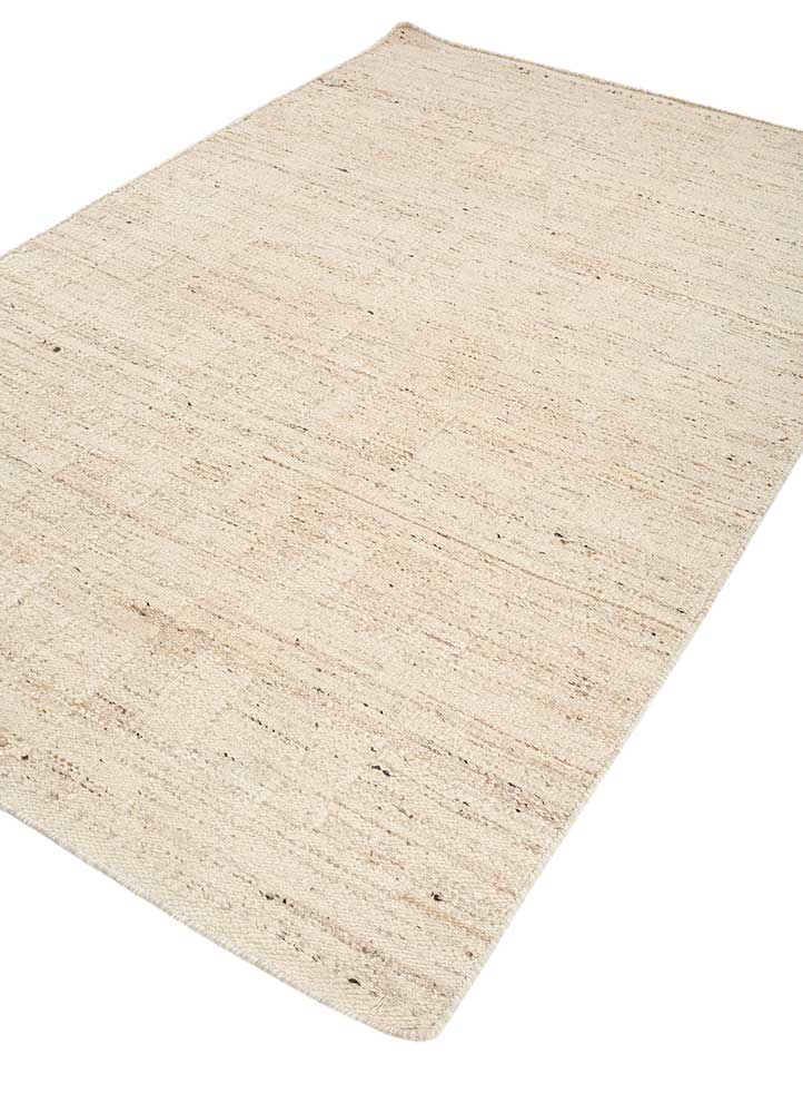 Wollteppich - 180 x 270 cm - creme