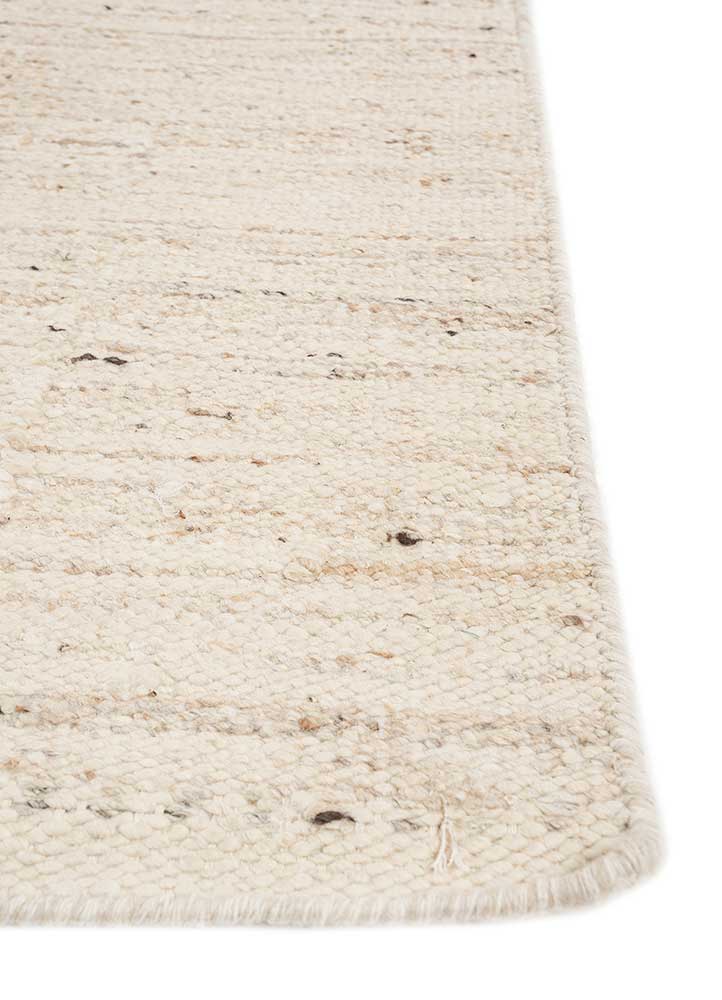 Wollteppich - 180 x 270 cm - creme